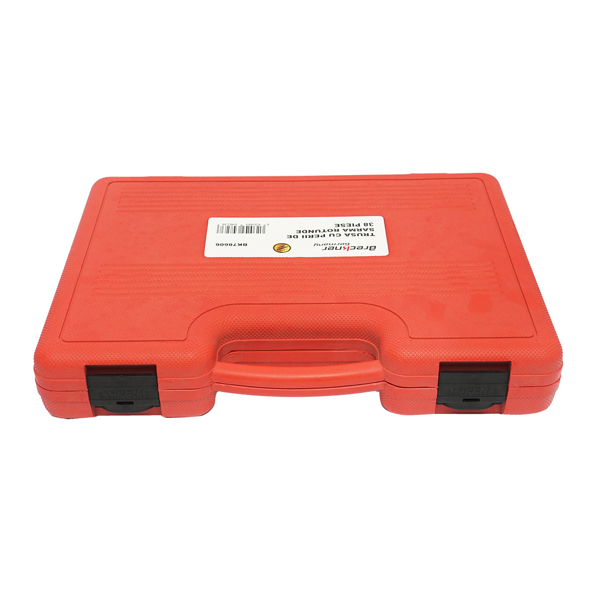 Set di spazzole di filo metallico rotonde, 38 pezzi, Breckner Germany