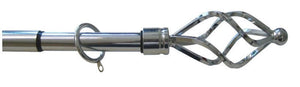 BASTONE PER TENDE SCORRITENDA ESTENSIBILE VORTICE MISURA 120215