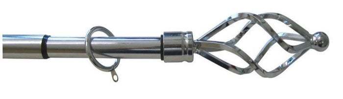 BASTONE PER TENDE SCORRITENDA ESTENSIBILE VORTICE MISURA 120215