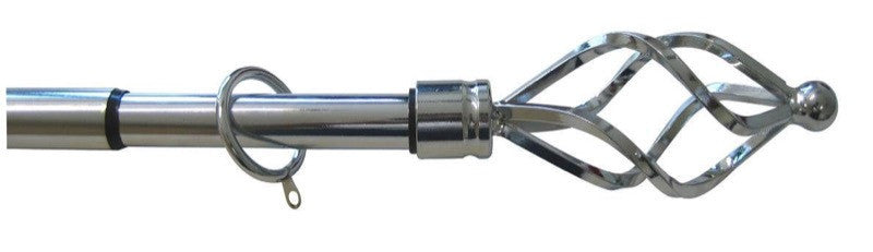 BASTONE PER TENDE SCORRITENDA ESTENSIBILE VORTICE MISURA 120215