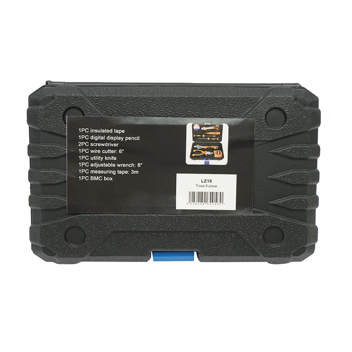 Set di strumenti e utensili combinati 8 pezzi