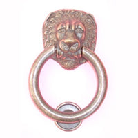 BATTENTE BATTIPORTA PER PORTONI ANELLO LEONE GRANDE CM. 20