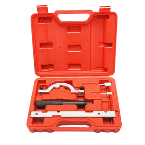 Set di strumenti per bloccare e fissare la distribuzione OPEL 1.0 12V, 1.2 16V, 1.4 16V benzina, 5 pezzi Breckner Germany