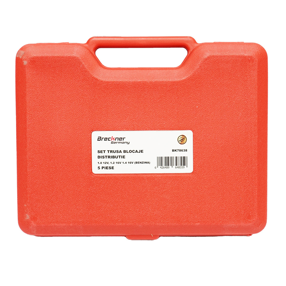 Set di strumenti per bloccare e fissare la distribuzione OPEL 1.0 12V, 1.2 16V, 1.4 16V benzina, 5 pezzi Breckner Germany