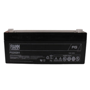Batteria al piombo sigillata 12V 2Ah 178x35x67mm Fiamm