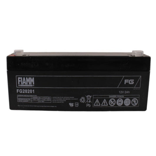 Batteria al piombo sigillata 12V 2Ah 178x35x67mm Fiamm