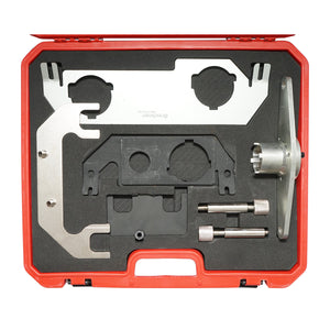 Set di strumenti per bloccare e sincronizzare la distribuzione JLR 2.0/2.0d, Land Rover Sport/Evoque, Jaguar XF/F-PACE Breckner Germany