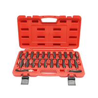 Set di strumenti per rimuovere pin e terminali da connettori elettrici auto, 23 pezzi Breckner Germany