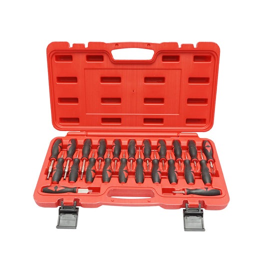 Set di strumenti per rimuovere pin e terminali da connettori elettrici auto, 23 pezzi Breckner Germany
