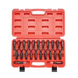 Set di strumenti per rimuovere pin e terminali da connettori elettrici auto, 23 pezzi Breckner Germany