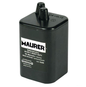BATTERIA PER LAMPADA STRADALE 6 V MAURER