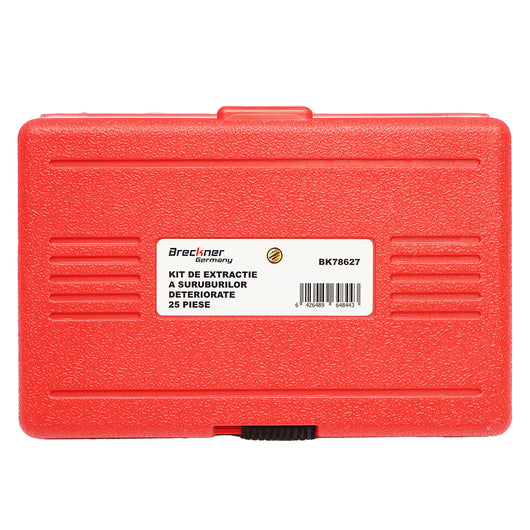 Set estrattore per viti e dadi deteriorati, 25 pezzi Breckner Germany