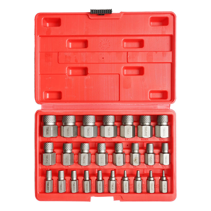 Set estrattore per viti e dadi deteriorati, 25 pezzi Breckner Germany