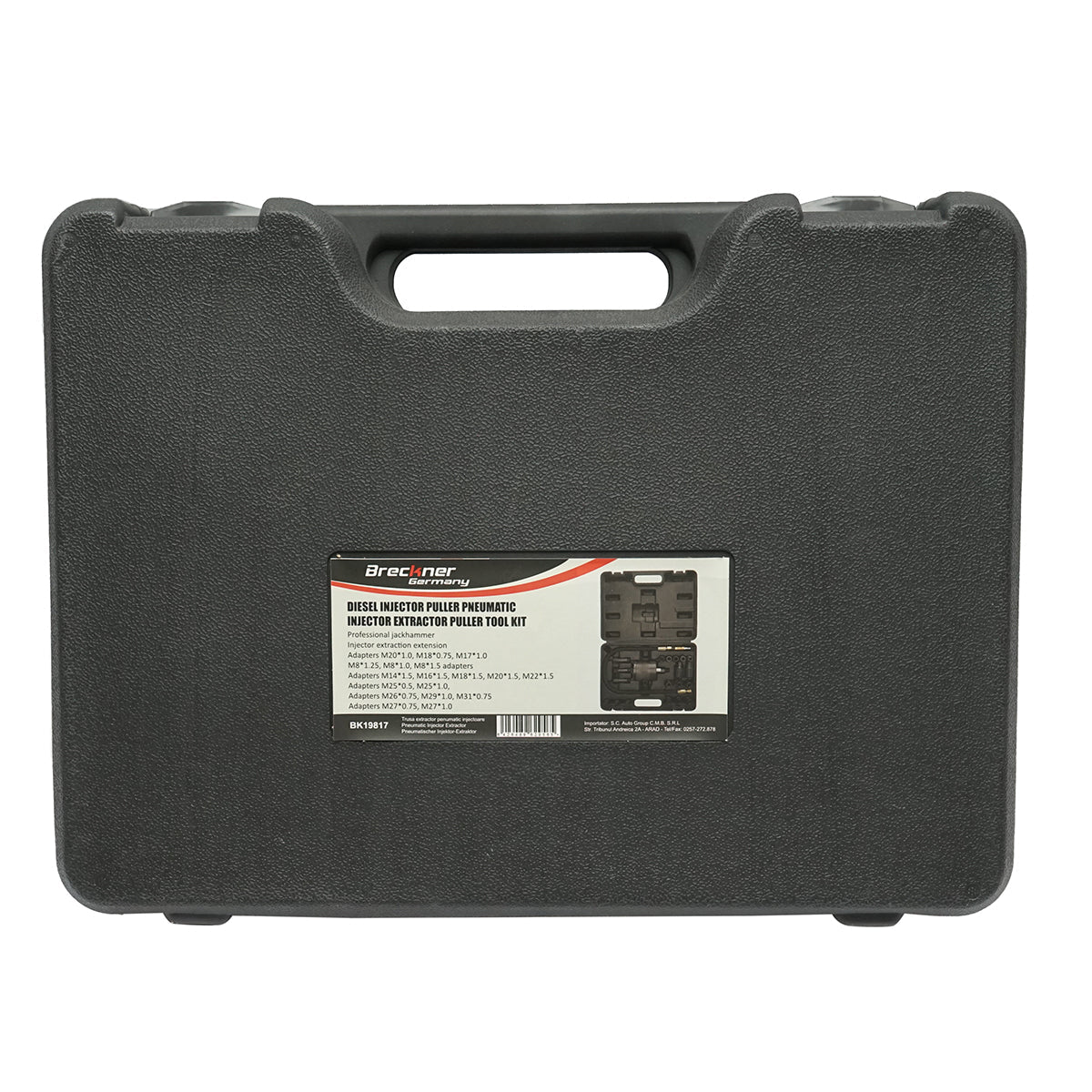 Set estrattore pneumatico per iniettori Breckner Germany
