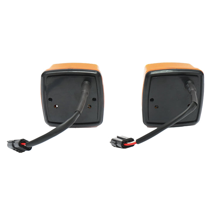 set indicatori di direzione anteriori compatibili con trattori John Deere 2030-2040, Deutz FAHR, Case IH