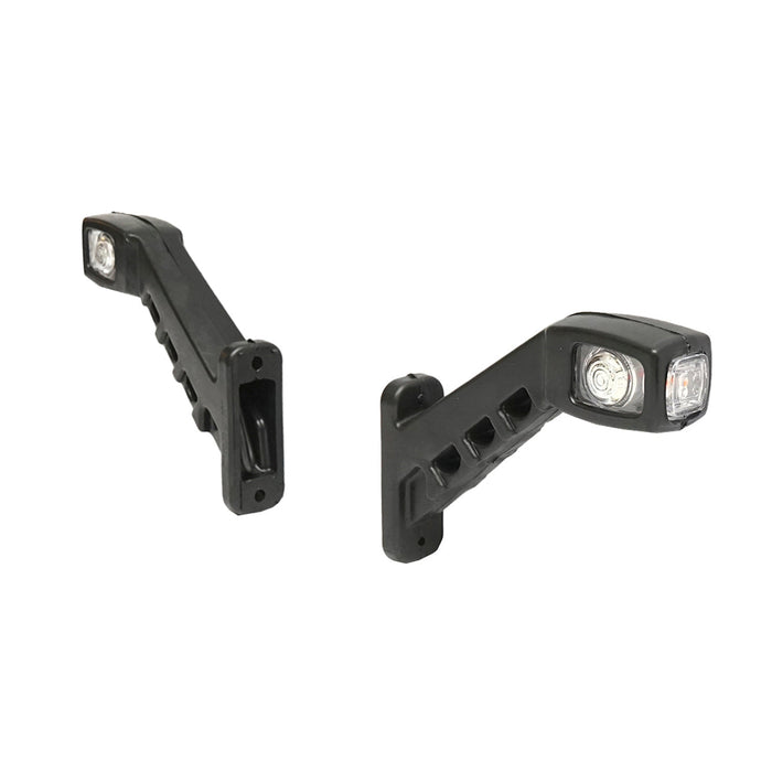 Set lampade laterali  con LED, 12-24V, rosso-bianco-giallo, Breckner Germany