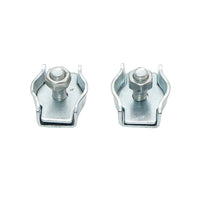 Set manico porta con filo elastico, connettori, isolatore con ancoraggio doppio, Breckner Germany