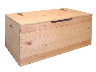 BAULE CASSAPANCA IN ABETE MASSELLO ALBERIAMO CM.73X35XH33