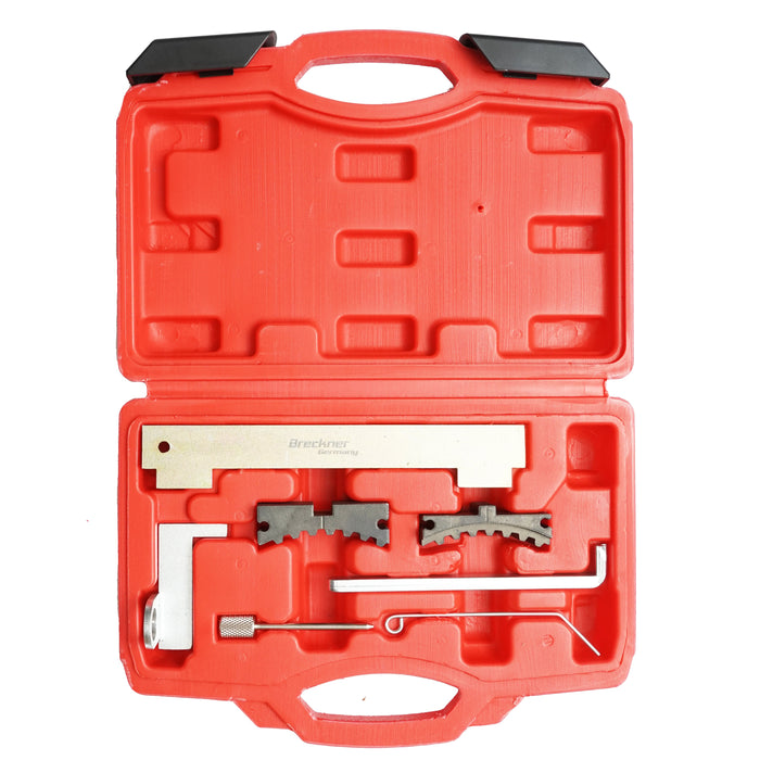 Set per il blocco e il fissaggio della distribuzione per motori OPEL 1.4, 1.6, 1.8 benzina, Breckner Germany