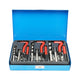 Set per la riparazione di filetti M6, M8, M10, 88 pezzi, Breckner Germany.