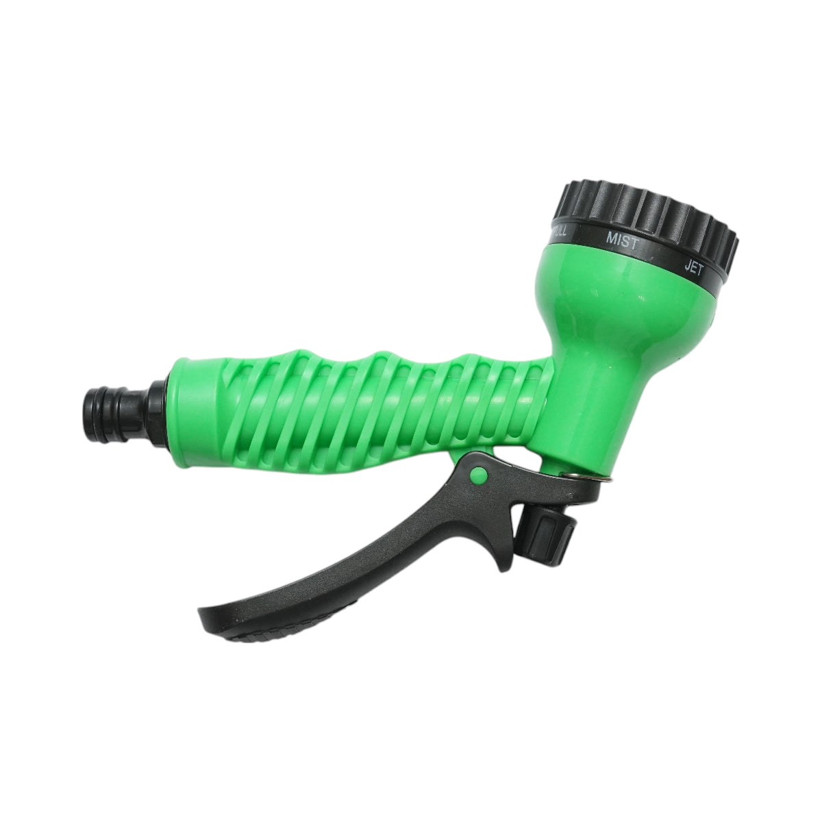 Set pistola per irrigazione regolabile con 7 modalità, 2 connettori 1/2 e adattatore 1/2-3/4 per tubo da giardino