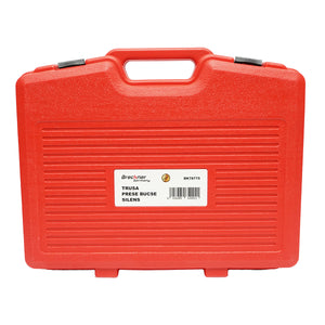 Set pressa per estrazione, montaggio e smontaggio boccole, cuscinetti, 28 pezzi Breckner Germany