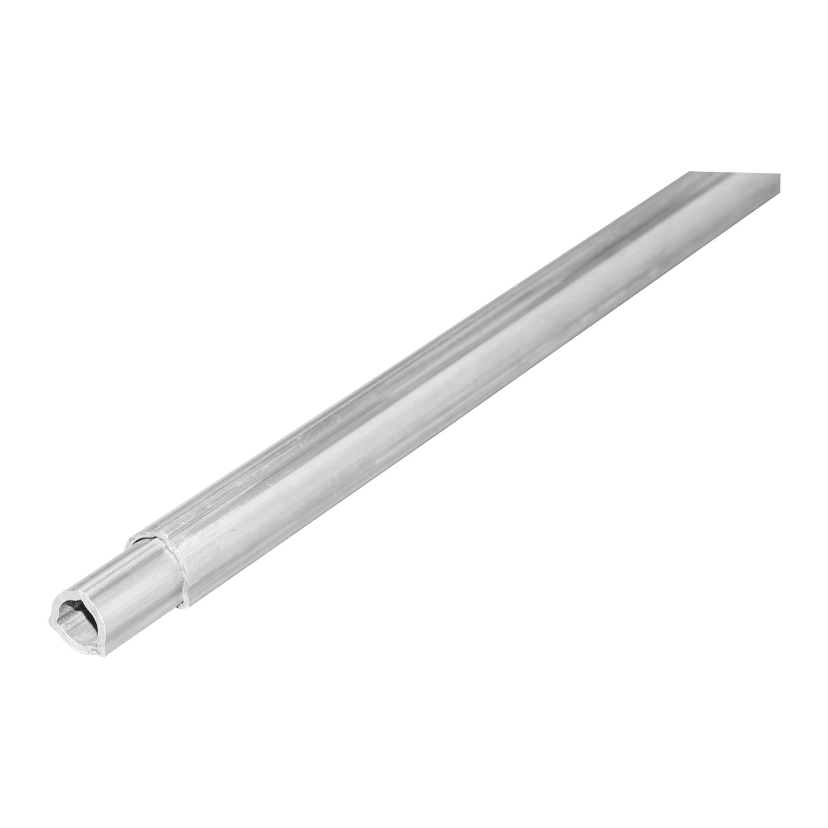 Set tubi triangolari cardanici serie T1 esterno 32,4 e interno 26,6 croce 22x54 L=1m tubo cardanico