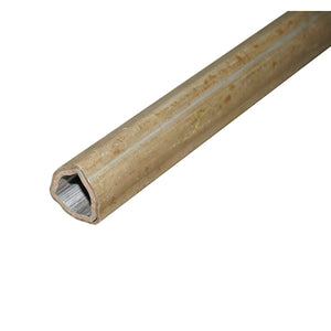 Set tubo triangolare cardan serie T5 esterno 51,3 e interno 44,7 croce 30,2x80 L=1m
