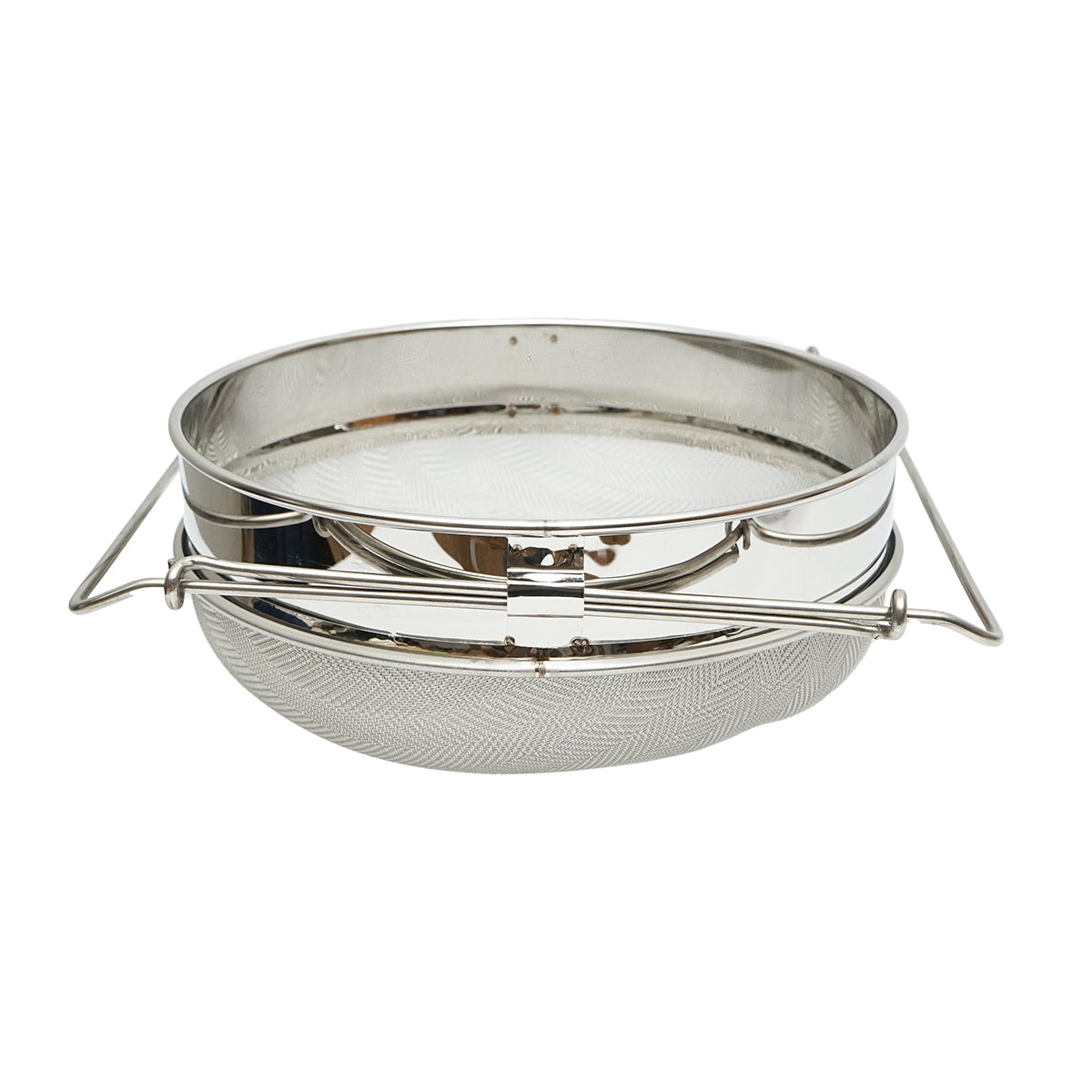 Setaccio doppio in acciaio inox per filtrare il miele, 235 mm