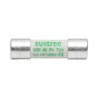 Sicurezza fusibile cilindrica SRF-30 per sistemi solari gPV, 16A, 1000V Suntree