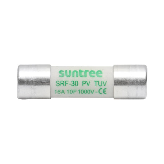 Sicurezza fusibile cilindrica SRF-30 per sistemi solari gPV, 16A, 1000V Suntree
