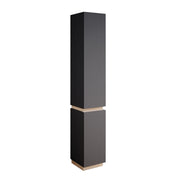 Vicco Armadio per il bagno Antracite 33 x 197.5 cm con 2 porte