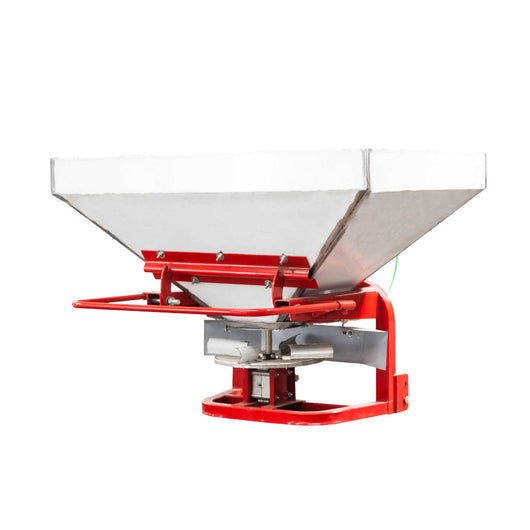 SPANDICONCIME FLS600 CON TRAMOGGIA DA 600 KG DISTRIBUTORE DI FERTILIZZANTI IN ACCIAIO INOX CON CARDANO INCLUSO E TRAMOGGIA DA 600 KG