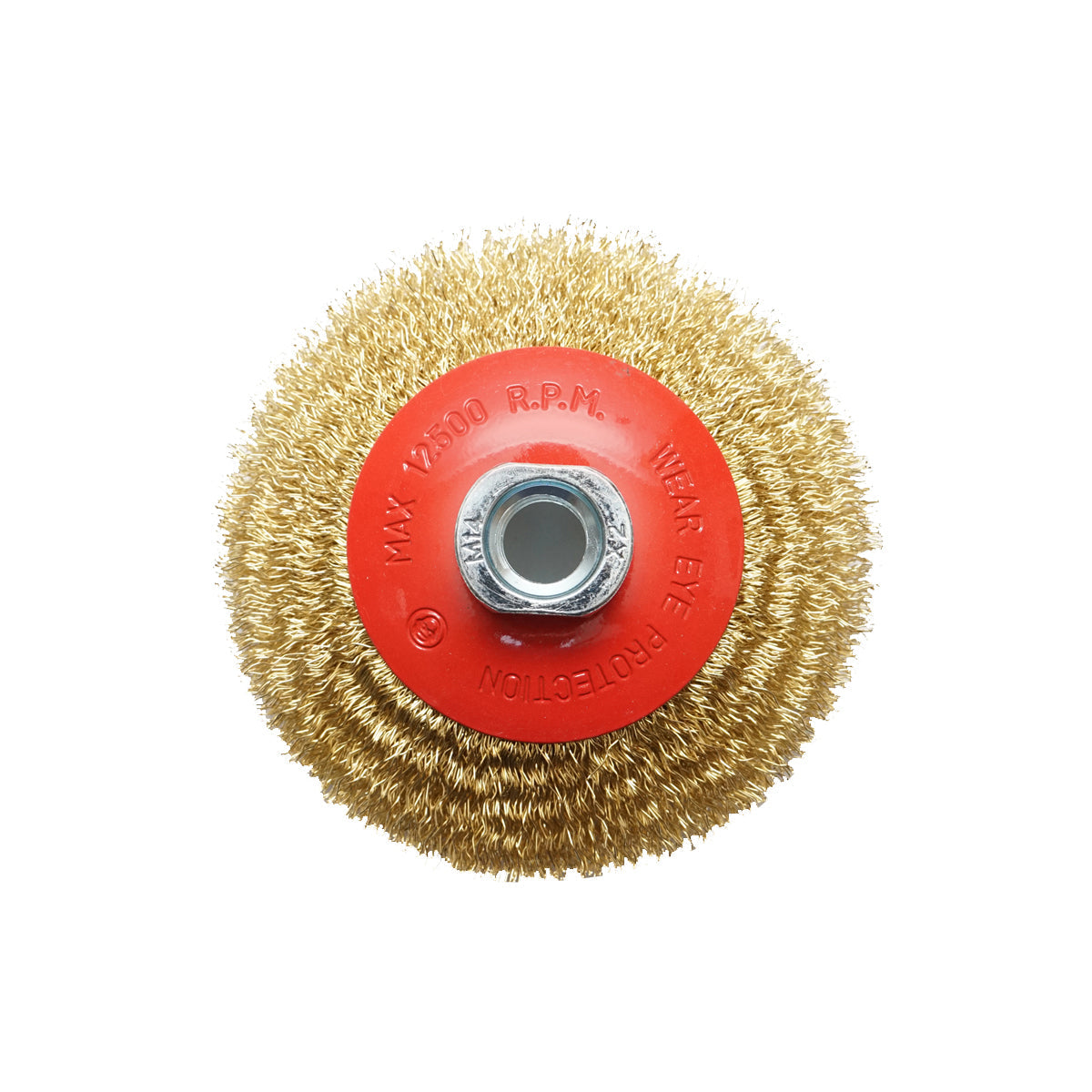 Spazzola circolare in filo metallico 100 mm, M14, Breckner Germany