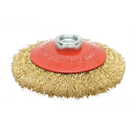 Spazzola circolare in filo metallico 115 mm, M14, Breckner Germany