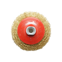 Spazzola circolare in filo metallico 115 mm, M14, Breckner Germany