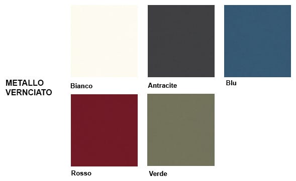 Bench per ufficio operativo con piani sagomati a 4 posti, con top in melaminico e struttura metallica cm. 360x364x75h