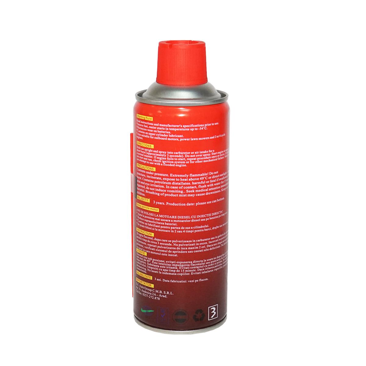 Spray avviamento motore a freddo o a caldo 450 ml