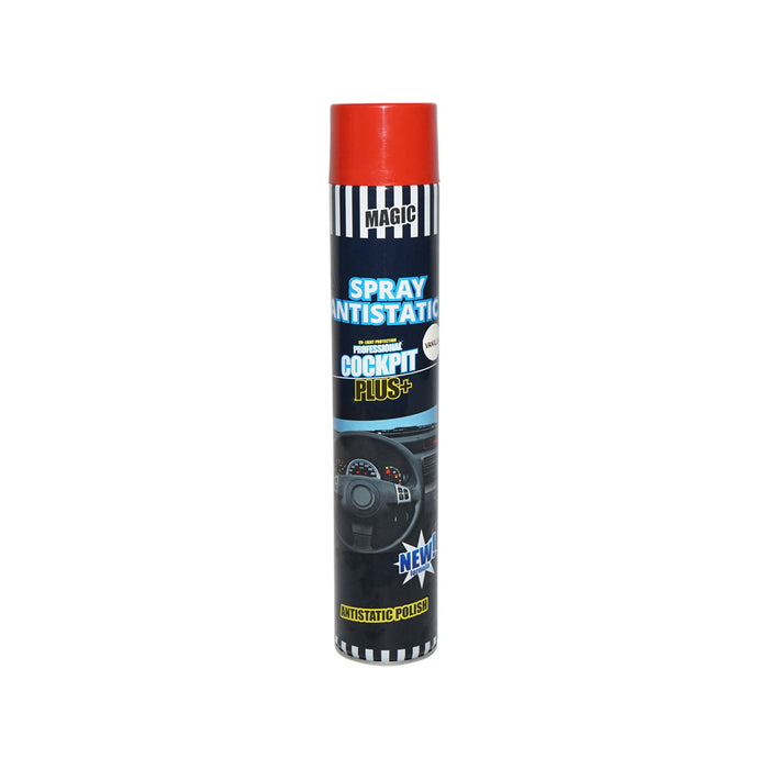 Spray per cruscotto in silicone antistatico alla vaniglia 750ml