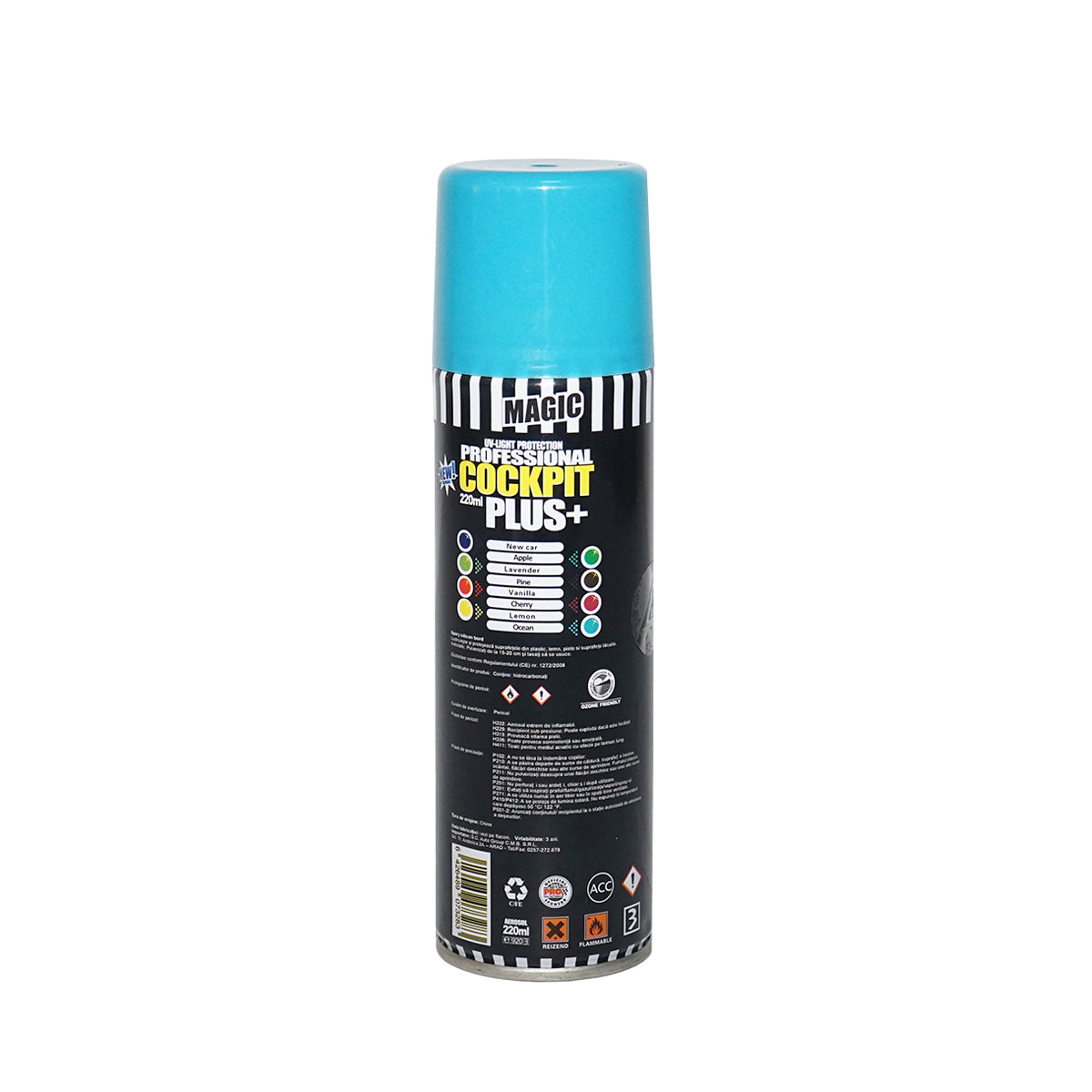 Spray siliconico per cruscotto ocean 220ml