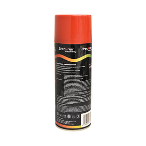 Spray vernice acrilica termoresistente fino a 400°C rosso 450ml Breckner Germany