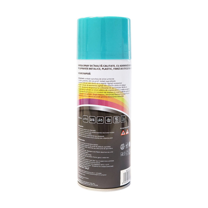 Spray vernice auto blu chiaro tipo Landini professionale ad asciugatura rapida, 450 ml MAGIC