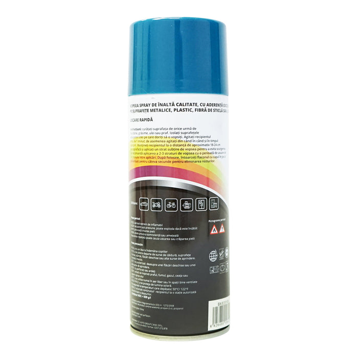 Spray vernice auto blu tipo Lemken professionale ad asciugatura rapida, 450 ml MAGIC