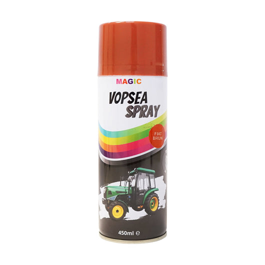 Spray vernice auto marrone tipo Fiat U-445 professionale ad asciugatura rapida, 450 ml MAGIC