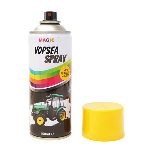 Spray vernice auto New Holland giallo ocra 1115m NH 450ml MAGIC