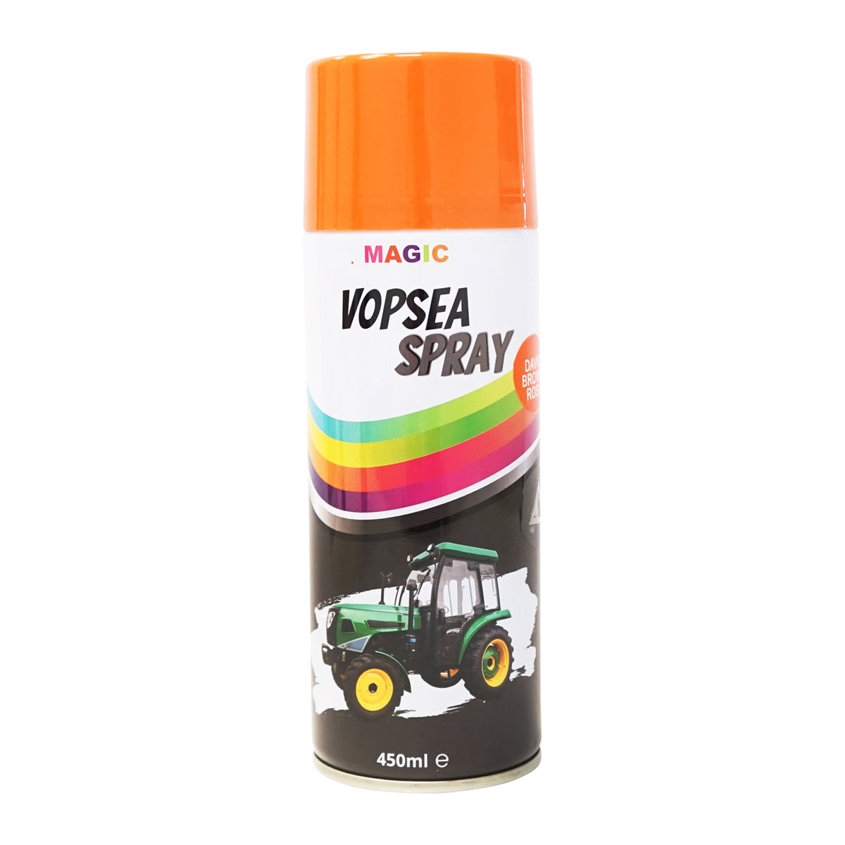 Spray vernice auto rossa tipo David Brown professionale con asciugatura rapida 450ml MAGIC