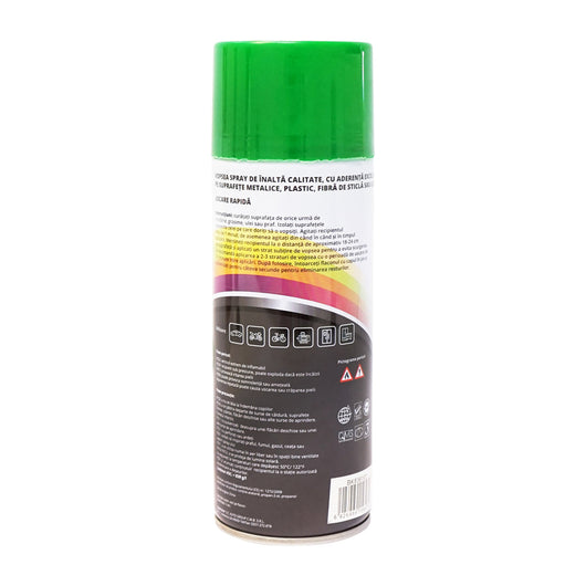 Spray vernice auto verde tipo Deutz, professionale con asciugatura rapida 450ml MAGIC.