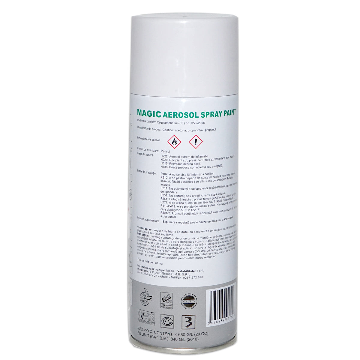 Spray vernice Magic bianco boreale - nova, 450 ml