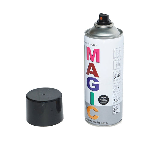 Spray vernice Magic nero lucido 039, 450 ml
