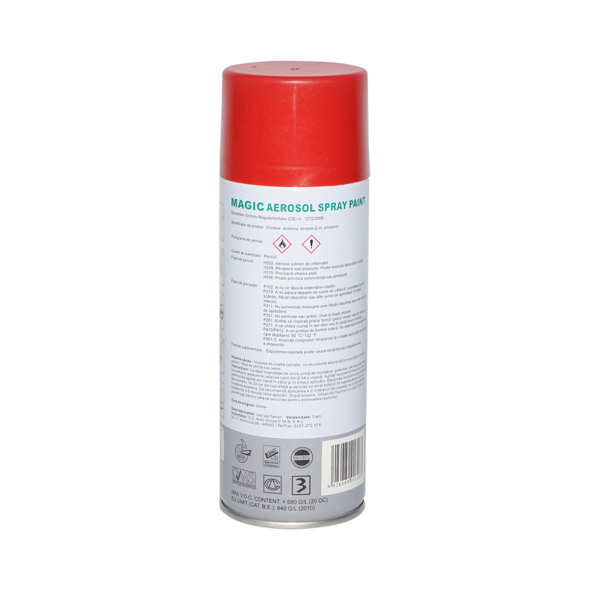 Spray vernice Magic rosso 270, 450 ml